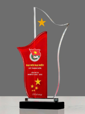 Kỷ niệm chương pha lê Đại Hội - PL358