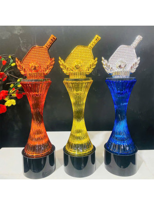 Cúp kỷ niệm chương pha lê Pickleball - PK003