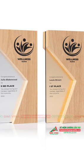 Kỷ niệm chương GM10 - Kỷ niệm chương sản xuất từ Gỗ Nhôm cao cấp